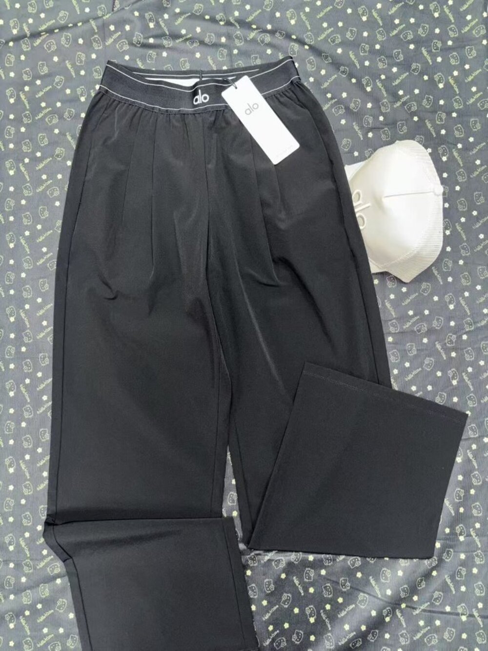 ποΈAlo Yoga Suit Up Trouser Black Regular 30-inch Inner Seam Length - Picture 3 of 10
